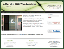 Tablet Screenshot of jmurphycnc.ca